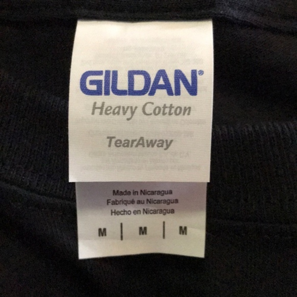 Gildan DONUT Talk To Me! Long-sleeved t-shirt, medium - Picture 6 of 8
